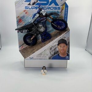 Alex Martin Supercross Motorcycle MX SX # 26 Diecast Model Yamaha Dunlop 2025